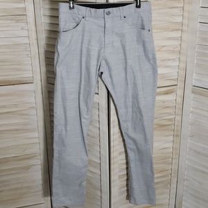 Men's Nike Flex Slim Dri-Fit Light Grey Go…